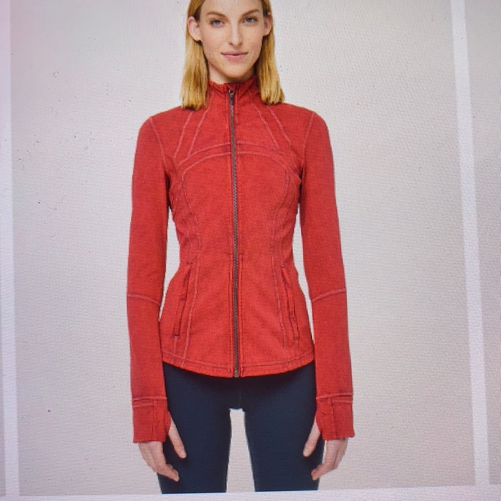 Lululemon Define Jacket Garment Dye in Washed Misty Merlot 8